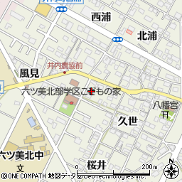 愛知県岡崎市井内町久世26-1周辺の地図