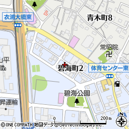 愛知県衣浦港トラック事業協同組合周辺の地図