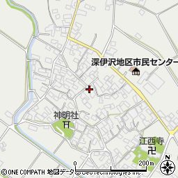三重県鈴鹿市深溝町周辺の地図