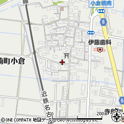 三重県四日市市楠町小倉735-4周辺の地図