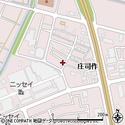 愛知県安城市和泉町庄司作2-10周辺の地図