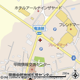 滋賀県甲賀市甲南町竜法師426周辺の地図