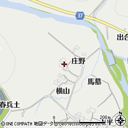 愛知県岡崎市樫山町狐塚48周辺の地図