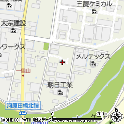 大治田町変電所周辺の地図