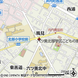 井内簡易郵便局周辺の地図