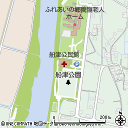 姫路市立スポーツ施設船津公園ふれあいの館周辺の地図