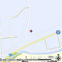 愛知県岡崎市片寄町上萩沢周辺の地図