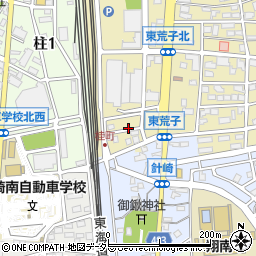 愛知県岡崎市柱町鐘場周辺の地図