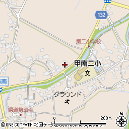 滋賀県甲賀市甲南町杉谷4251周辺の地図