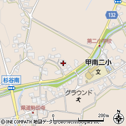 滋賀県甲賀市甲南町杉谷903周辺の地図