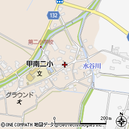 滋賀県甲賀市甲南町杉谷55周辺の地図
