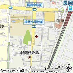京都銀行長岡京駅前支店周辺の地図