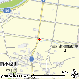 三重県四日市市南小松町444周辺の地図