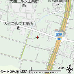 兵庫県加東市家原407周辺の地図