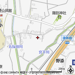 愛知県新城市八束穂480周辺の地図
