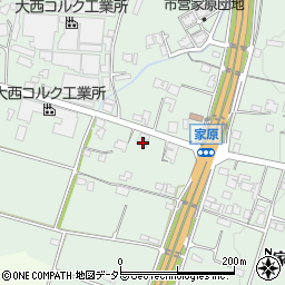 兵庫県加東市家原410周辺の地図