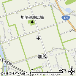兵庫県三田市加茂712周辺の地図