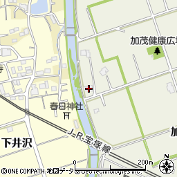 兵庫県三田市加茂765周辺の地図