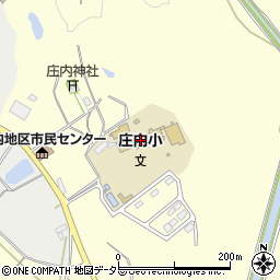 鈴鹿市立庄内小学校周辺の地図