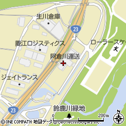 阿倉川運送周辺の地図