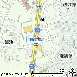 訪問看護ステーション 仁 岡崎周辺の地図