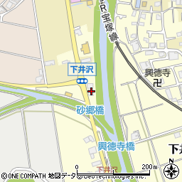 兵庫県三田市下井沢395周辺の地図