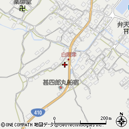 千葉県南房総市千倉町白間津696周辺の地図