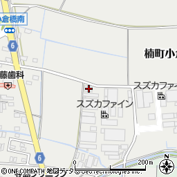 三重県四日市市楠町小倉802周辺の地図