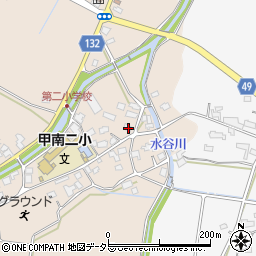 滋賀県甲賀市甲南町杉谷34周辺の地図