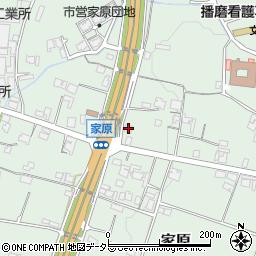 兵庫県加東市家原293周辺の地図