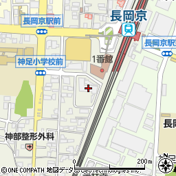 ローレルスクエア長岡京周辺の地図