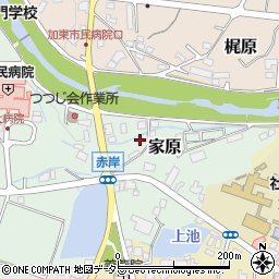 兵庫県加東市家原814周辺の地図