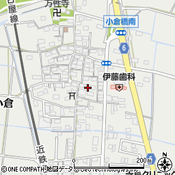 三重県四日市市楠町小倉724-3周辺の地図