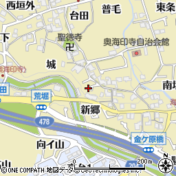 京都府長岡京市奥海印寺新郷26周辺の地図