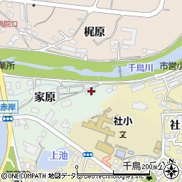兵庫県加東市家原21周辺の地図