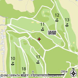 京都府宇治市木幡須留周辺の地図