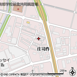 愛知県安城市和泉町庄司作5周辺の地図