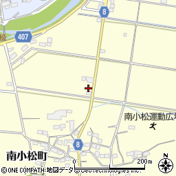 三重県四日市市南小松町404周辺の地図