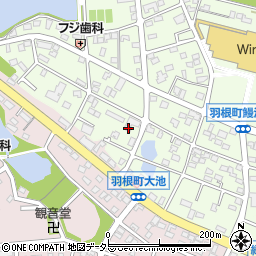 愛知県岡崎市羽根町大池68周辺の地図