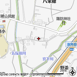 愛知県新城市八束穂452-1周辺の地図