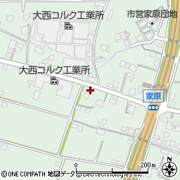 兵庫県加東市家原399周辺の地図