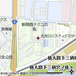 日本ウエスト周辺の地図