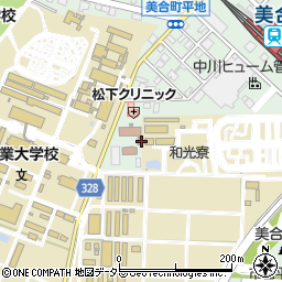 愛知県岡崎市美合町地蔵野周辺の地図