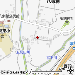 愛知県新城市八束穂454周辺の地図