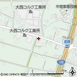 兵庫県加東市家原399-1周辺の地図