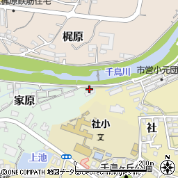 兵庫県加東市家原19周辺の地図