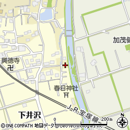 兵庫県三田市上井沢189周辺の地図