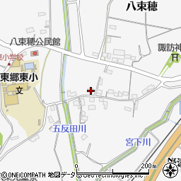 愛知県新城市八束穂457周辺の地図