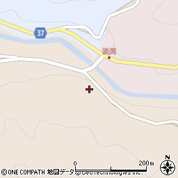 愛知県岡崎市滝尻町滝附周辺の地図