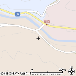 愛知県岡崎市滝尻町（滝附）周辺の地図